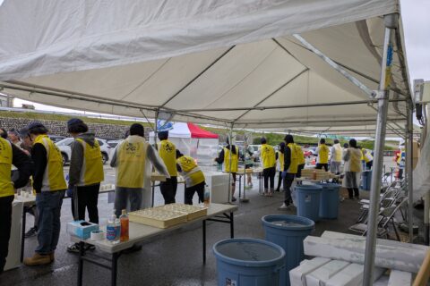 黒部名水マラソンボランティア